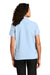 Port Authority Womens Performance Short Sleeve Button Down Camp Shirt Cloud Blue Side