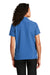 Port Authority Womens Performance Short Sleeve Button Down Camp Shirt True Blue Side