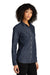 Port Authority LW676 Perfect Denim Long Sleeve Button Down Shirt Dark Wash 3Q