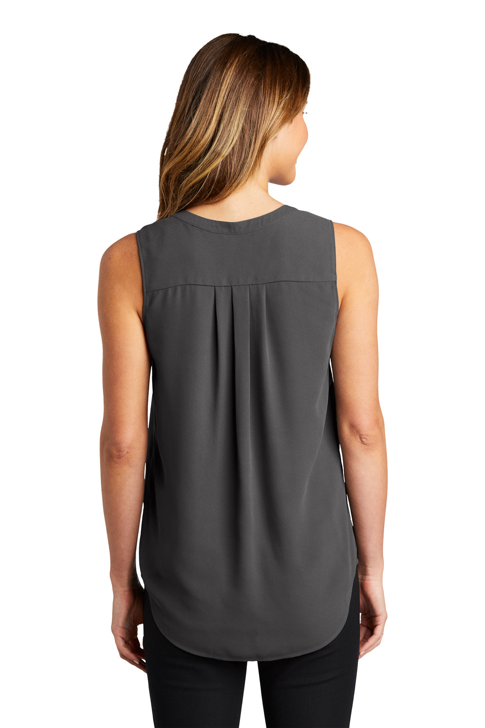Port Authority Womens Tank Top Sterling Grey Side