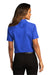 Port Authority Womens SuperPro React Short Sleeve Button Down Shirt True Royal Blue Side