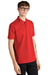 Mercer+Mettle MM1000 Stretch Pique Short Sleeve Polo Shirt Apple Red 3Q