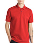 Mercer+Mettle Mens Moisture Wicking Short Sleeve Polo Shirt - Apple Red