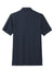 Mercer+Mettle MM1000 Stretch Pique Short Sleeve Polo Shirt Night Navy Blue Flat Back