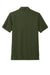 Mercer+Mettle MM1000 Stretch Pique Short Sleeve Polo Shirt Townsend Green Flat Back