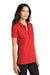 Mercer+Mettle MM1001 Stretch Pique Short Sleeve Polo Shirt Apple Red 3Q