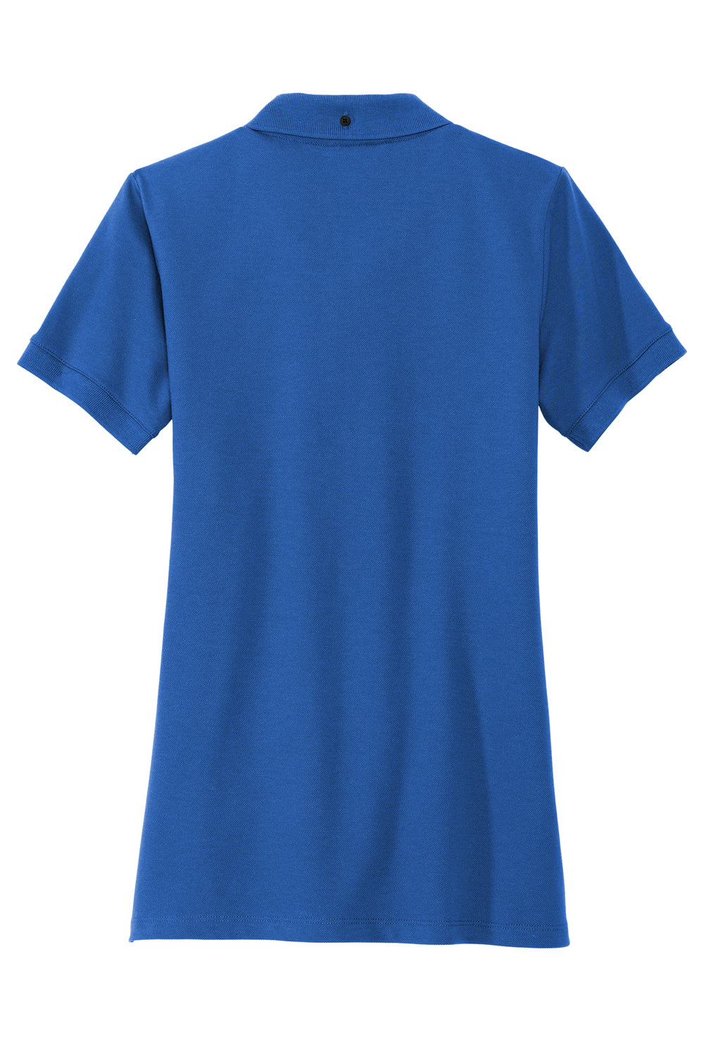 Mercer+Mettle MM1001 Stretch Pique Short Sleeve Polo Shirt Blue Note Flat Back