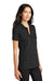 Mercer+Mettle MM1001 Stretch Pique Short Sleeve Polo Shirt Deep Black 3Q