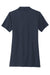 Mercer+Mettle MM1001 Stretch Pique Short Sleeve Polo Shirt Night Navy Blue Flat Back