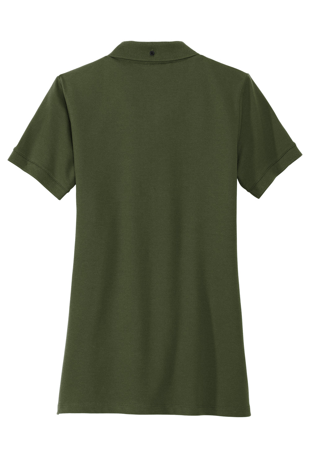 Mercer+Mettle MM1001 Stretch Pique Short Sleeve Polo Shirt Townsend Green Flat Back