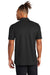 Mercer+Mettle MM1006 Stretch Pique Short Sleeve Button Down Shirt Deep Black Back
