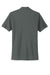 Mercer+Mettle MM1008 Stretch Pique Short Sleeve Henley T-Shirt Anchor Grey Flat Back