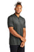 Mercer+Mettle MM1008 Stretch Pique Short Sleeve Henley T-Shirt Heather Anchor Grey 3Q