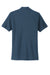 Mercer+Mettle MM1008 Stretch Pique Short Sleeve Henley T-Shirt Insignia Blue Flat Back