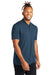 Mercer+Mettle MM1008 Stretch Pique Short Sleeve Henley T-Shirt Insignia Blue 3Q
