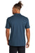 Mercer+Mettle MM1008 Stretch Pique Short Sleeve Henley T-Shirt Insignia Blue Back