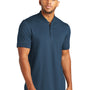 Mercer+Mettle Mens Moisture Wicking Short Sleeve Henley T-Shirt - Insignia Blue