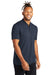 Mercer+Mettle MM1008 Stretch Pique Short Sleeve Henley T-Shirt Night Navy Blue 3Q