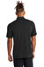 Mercer+Mettle MM1014 Stretch Jersey Short Sleeve Polo Shirt Deep Black Back