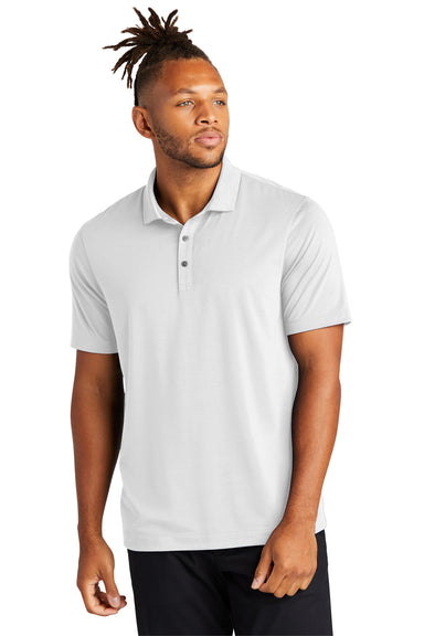 Mercer+Mettle MM1014 Stretch Jersey Short Sleeve Polo Shirt White Front
