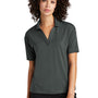 Mercer+Mettle Womens Moisture Wicking Short Sleeve Polo Shirt - Anchor Grey