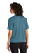 Mercer+Mettle Womens Moisture Wicking Short Sleeve Polo Shirt Parisian Blue Back