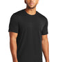 Mercer+Mettle Mens Moisture Wicking Short Sleeve Crewneck T-Shirt - Deep Black