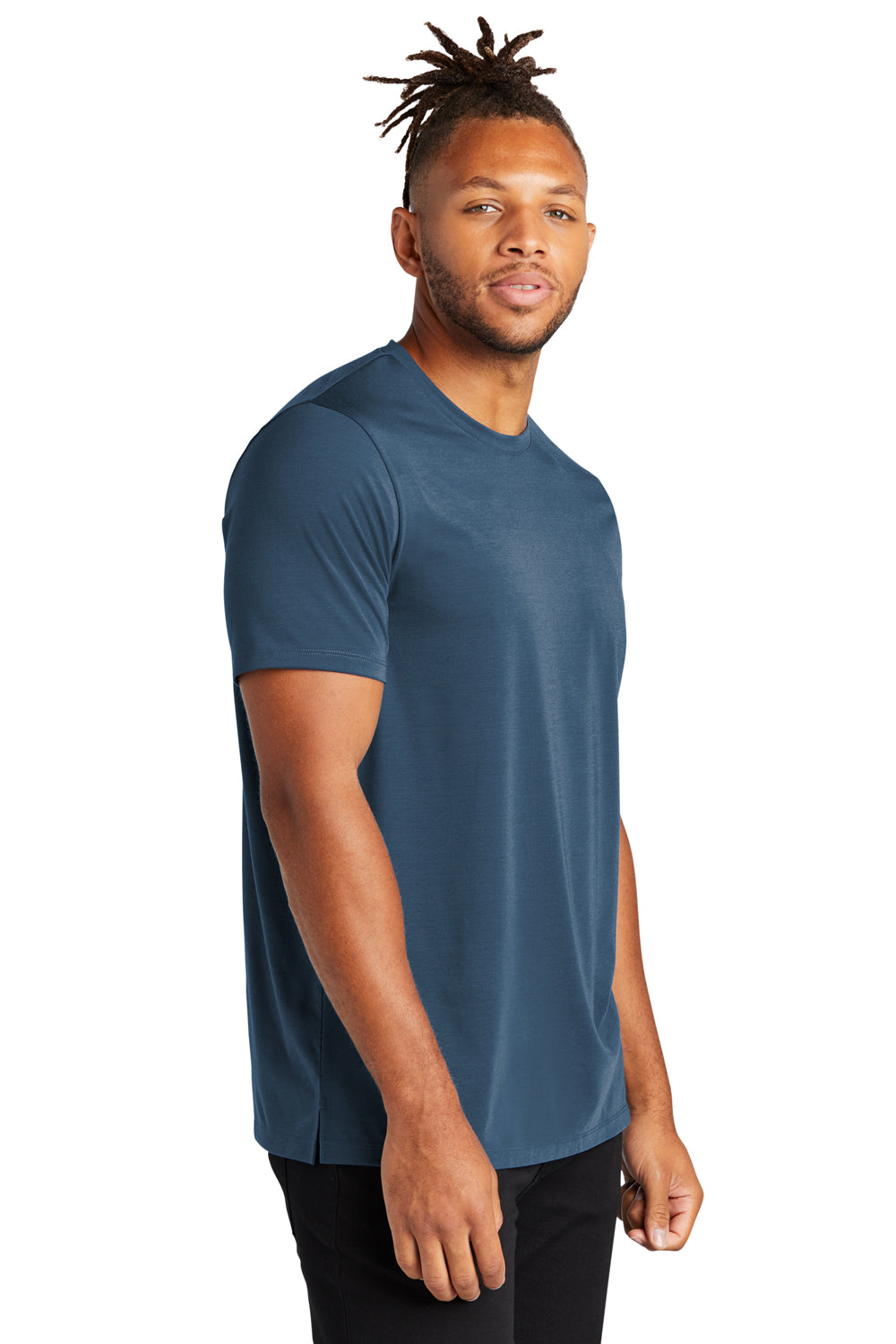Mercer+Mettle MM1016 Stretch Jersey Short Sleeve Crewneck T-Shirt Insignia Blue 3Q