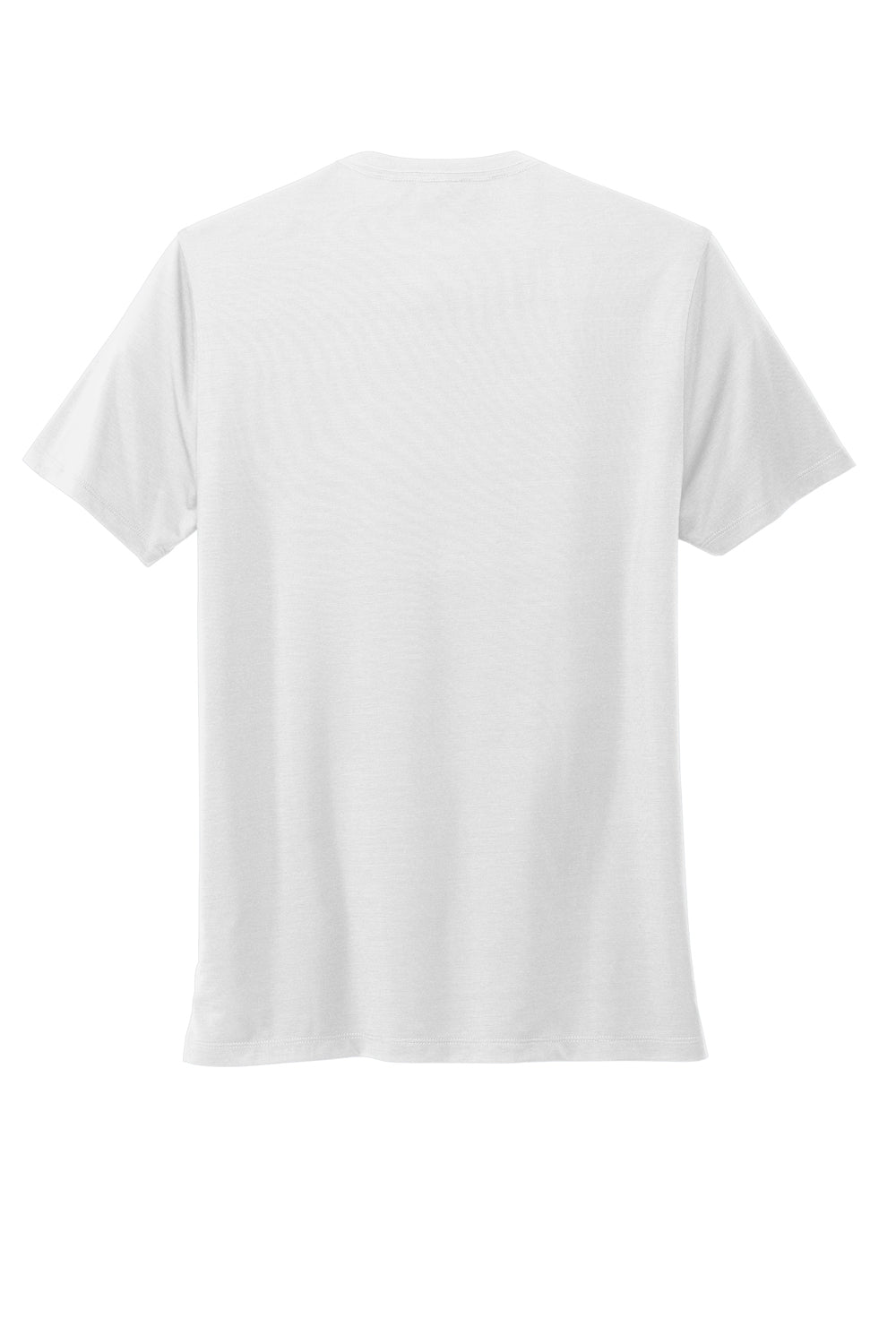 Mercer+Mettle MM1016 Stretch Jersey Short Sleeve Crewneck T-Shirt White Flat Back