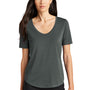 Mercer+Mettle Womens Moisture Wicking Short Sleeve Scoop Neck T-Shirt - Anchor Grey