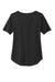 Mercer+Mettle MM1017 Stretch Jersey Short Sleeve Scoop Neck T-Shirt Deep Black Flat Back