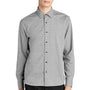 Mercer+Mettle Mens Stretch Woven Long Sleeve Button Down Shirt - Gusty Grey