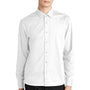 Mercer+Mettle Mens Stretch Woven Long Sleeve Button Down Shirt - White
