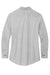 Mercer+Mettle MM2001 Stretch Woven Long Sleeve Button Down Shirt Gusty Grey Flat Back