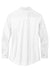 Mercer+Mettle MM2001 Stretch Woven Long Sleeve Button Down Shirt White Flat Back