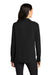 Mercer+Mettle MM2013 Stretch Crepe Long Sleeve Button Down Shirt Deep Black Back