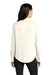 Mercer+Mettle MM2013 Stretch Crepe Long Sleeve Button Down Shirt Ivory Chiffon White Back