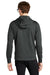 Mercer+Mettle MM3002 Double Knit Full Zip Hooded Sweatshirt Hoodie Anchor Grey Back