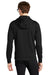 Mercer+Mettle MM3002 Double Knit Full Zip Hooded Sweatshirt Hoodie Deep Black Back