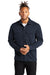 Mercer+Mettle MM3004 Double Knit Snap Front Jacket Night Navy Blue Front