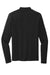 Mercer+Mettle MM3010 Stretch 1/4 Zip Sweatshirt Deep Black Flat Back