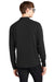 Mercer+Mettle MM3010 Stretch 1/4 Zip Sweatshirt Deep Black Back