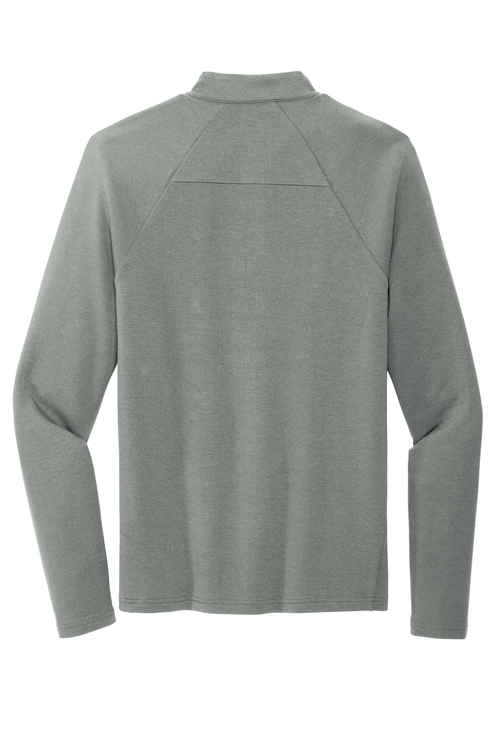 Mercer+Mettle MM3010 Stretch 1/4 Zip Sweatshirt Gusty Grey Flat Back
