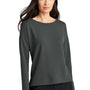 Mercer+Mettle Womens Stretch Drop Shoulder Wide Crewneck Sweatshirt - Anchor Grey
