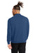 Mercer+Mettle MM3020 Mens 1/4 Zip Sweater Insignia Blue Back