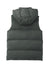 Mercer+Mettle MM7217 Womens Full Zip Hooded Puffy Vest Anchor Grey Flat Back