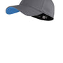 New Era Mens Stretch Fit Hat - Graphite Grey/Sky Blue