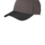 New Era Mens Moisture Wicking Striped Stretch Fit Hat - Graphite Grey/Black