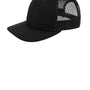 New Era Mens Low Profile Snapback Trucker Hat - Black