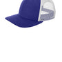 New Era Mens Low Profile Snapback Trucker Hat - Heather Royal Blue/White